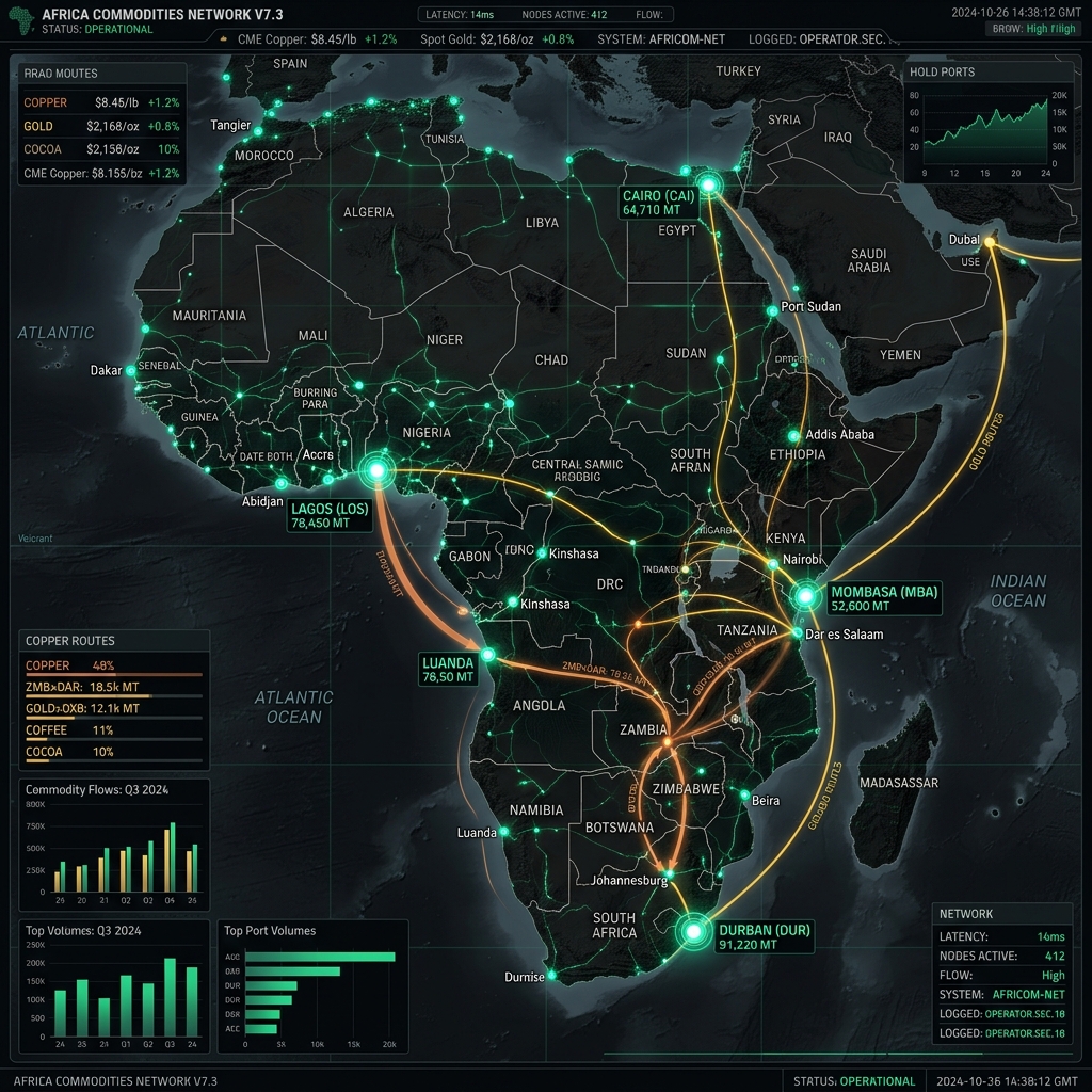 PACG main Network Map Concept
